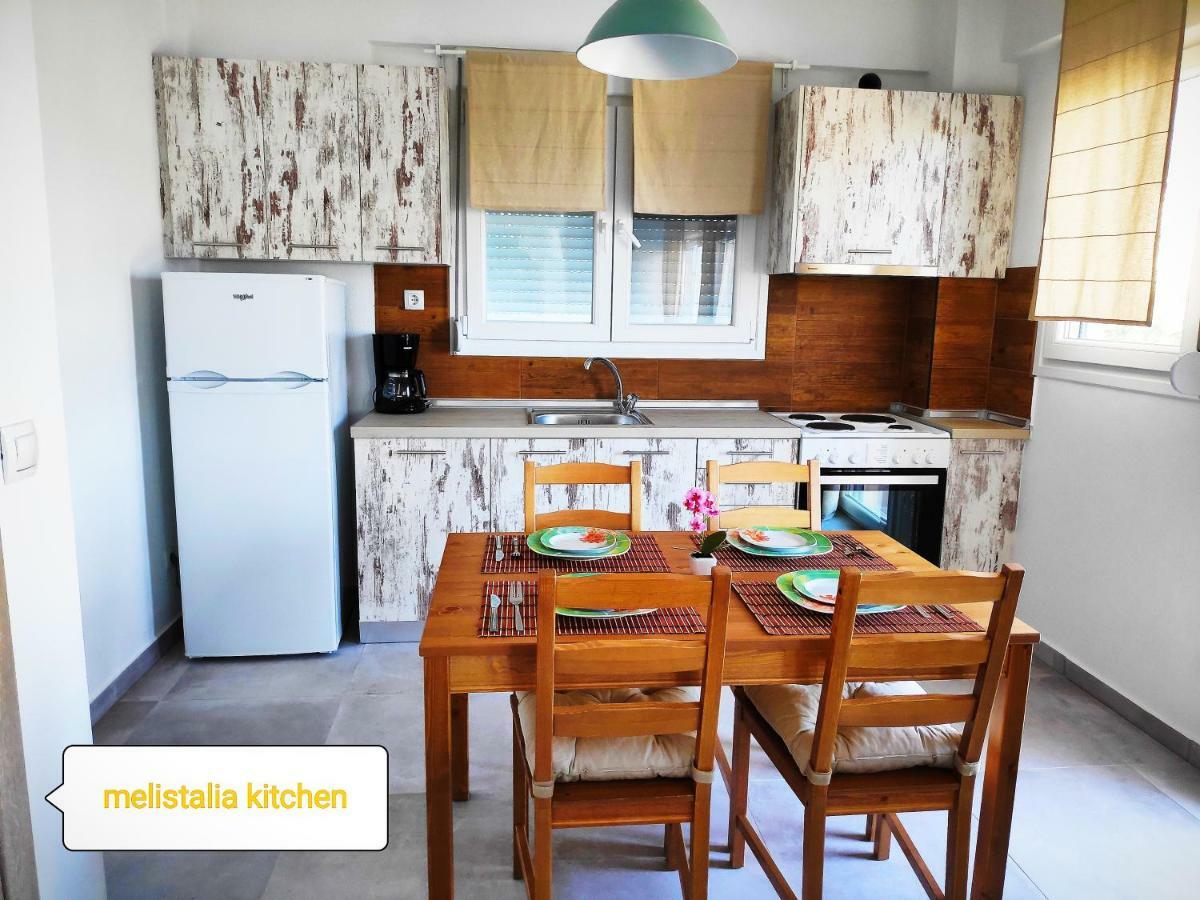 Melistalia Appartment 1 Неа-Миханиона Экстерьер фото
